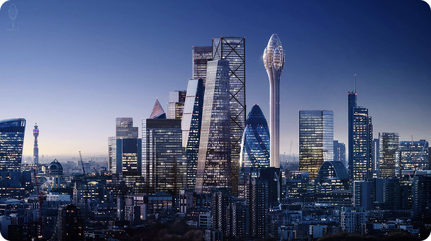 London skyline